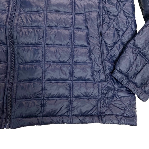 Rainforest Winter Quilted Puffer Jacket in Navy Blue Size XL - Picture 8 of 13